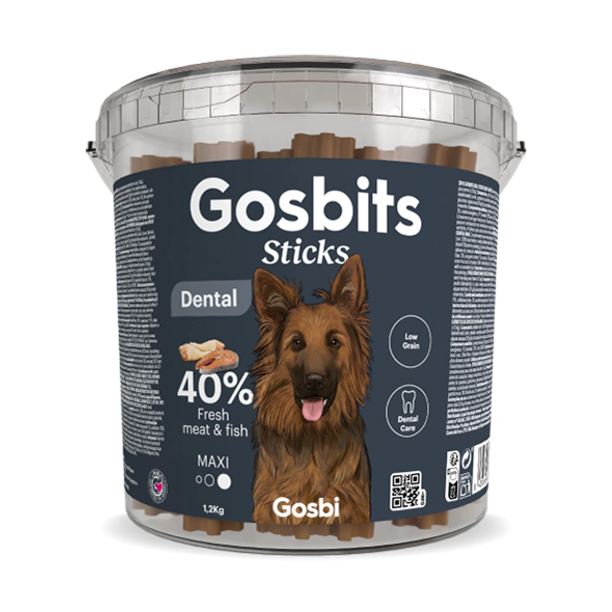 [00915008] GOSBITS dental maxi 1,2Kg·