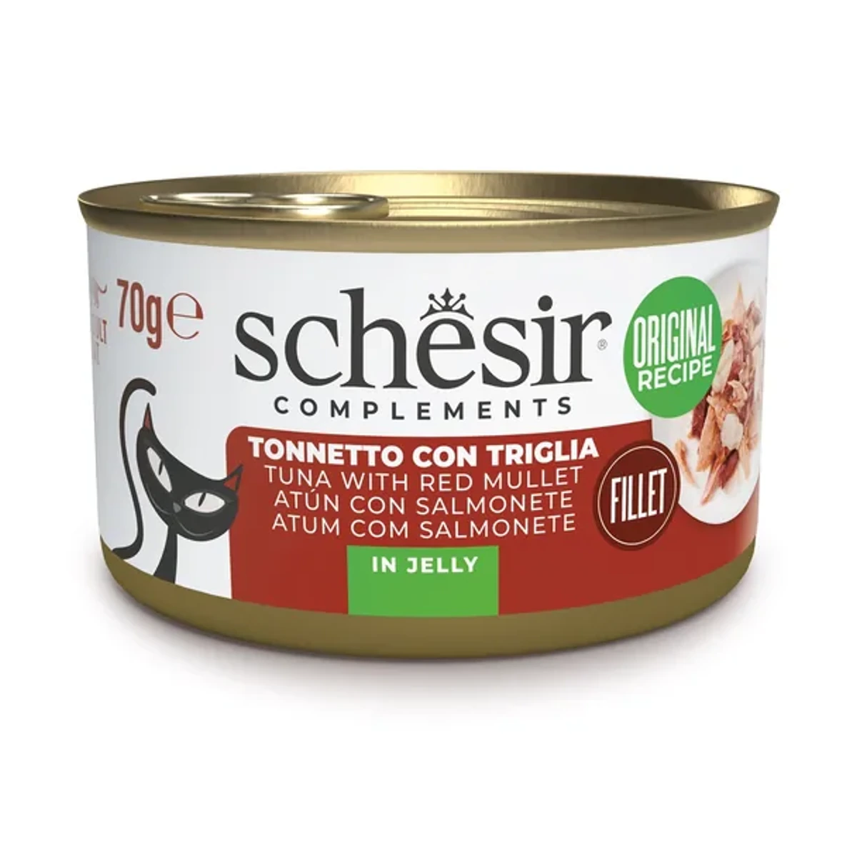 Gato Atun Con Salmonete, 85 g, Schesir