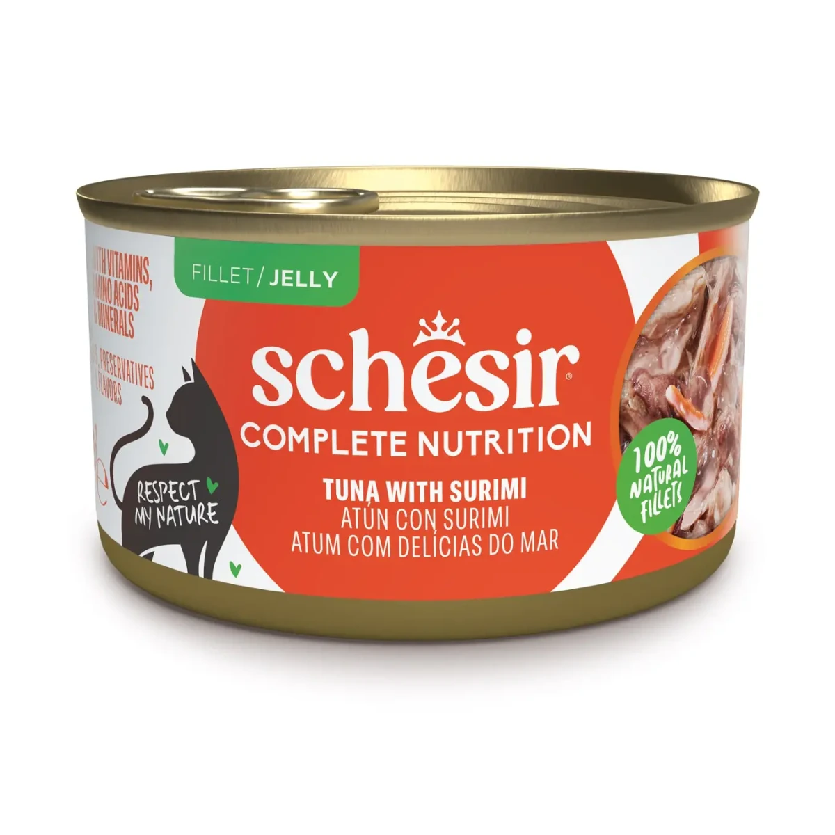 Gato Atun Surimi, 85 g, Schesir
