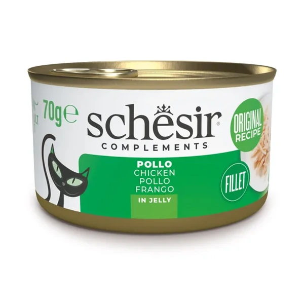 Gato Filetes De Pollo, 70 g, Schesir