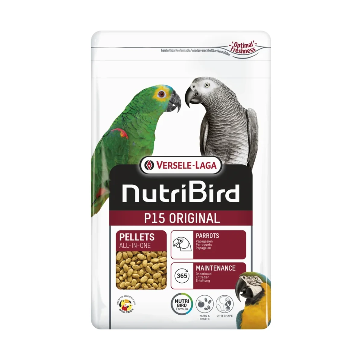 NutriBird Loros Original P15, 1 kg, Versele-Laga