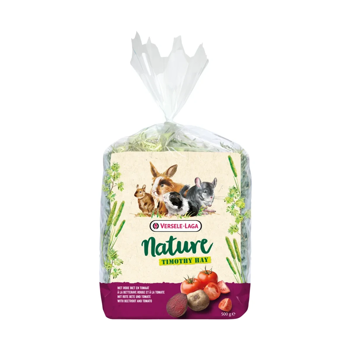 Timothy Hay Beetroot & Tomato Nature, 500 g, Versele-Laga